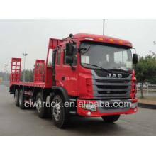 JAC 30tons heavy flat truck, 8x4 flat bed truck